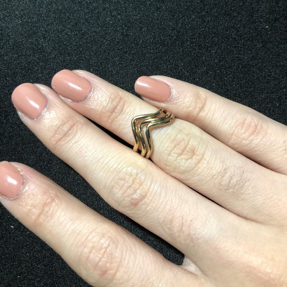 Forever 21- 3 knuckle rings - Picture 2 of 2